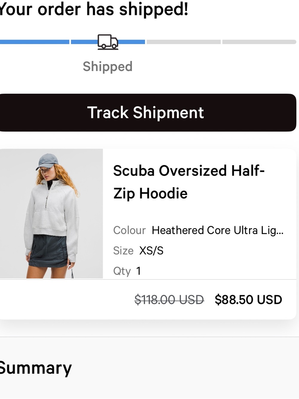 Lululemon Scuba half-zip - Picture 4 of 5
